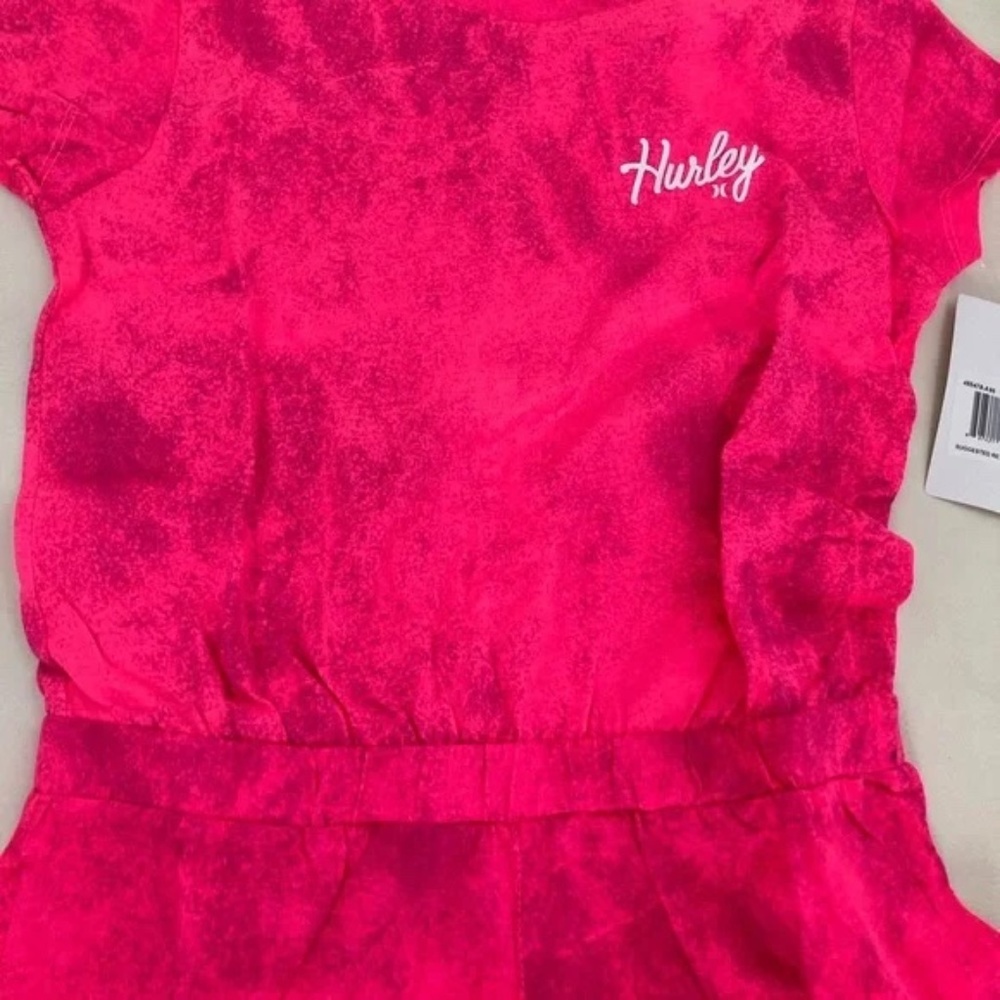 Hurley colorful pink active jumpsuit outfit 5037 - Picture 4 of 4